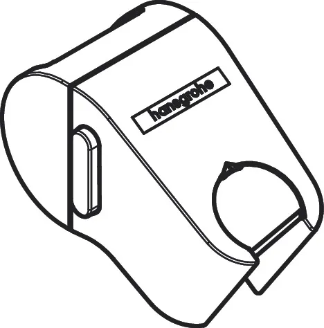 Hansgrohe WallStoris Planet Edition Push-Handbrausehalterung, Sand (recycelt) Hansgrohe WallStoris Planet Edition Push-Handbrausehalterung, Sand (recycelt)