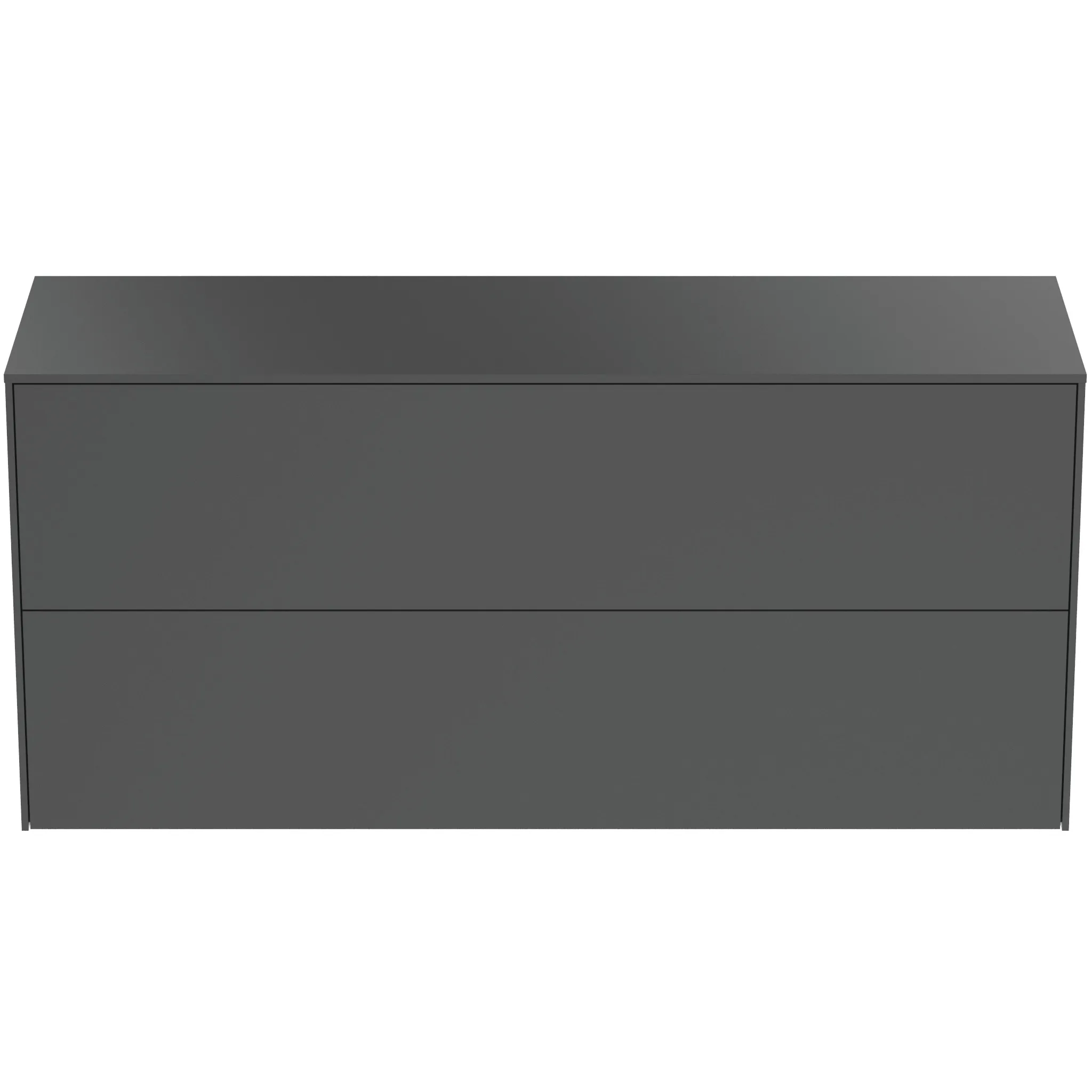 Ideal Standard Waschtischunterschrank „Conca“ 120,2 × 55 × 37,3 cm Anthrazit matt lackiert