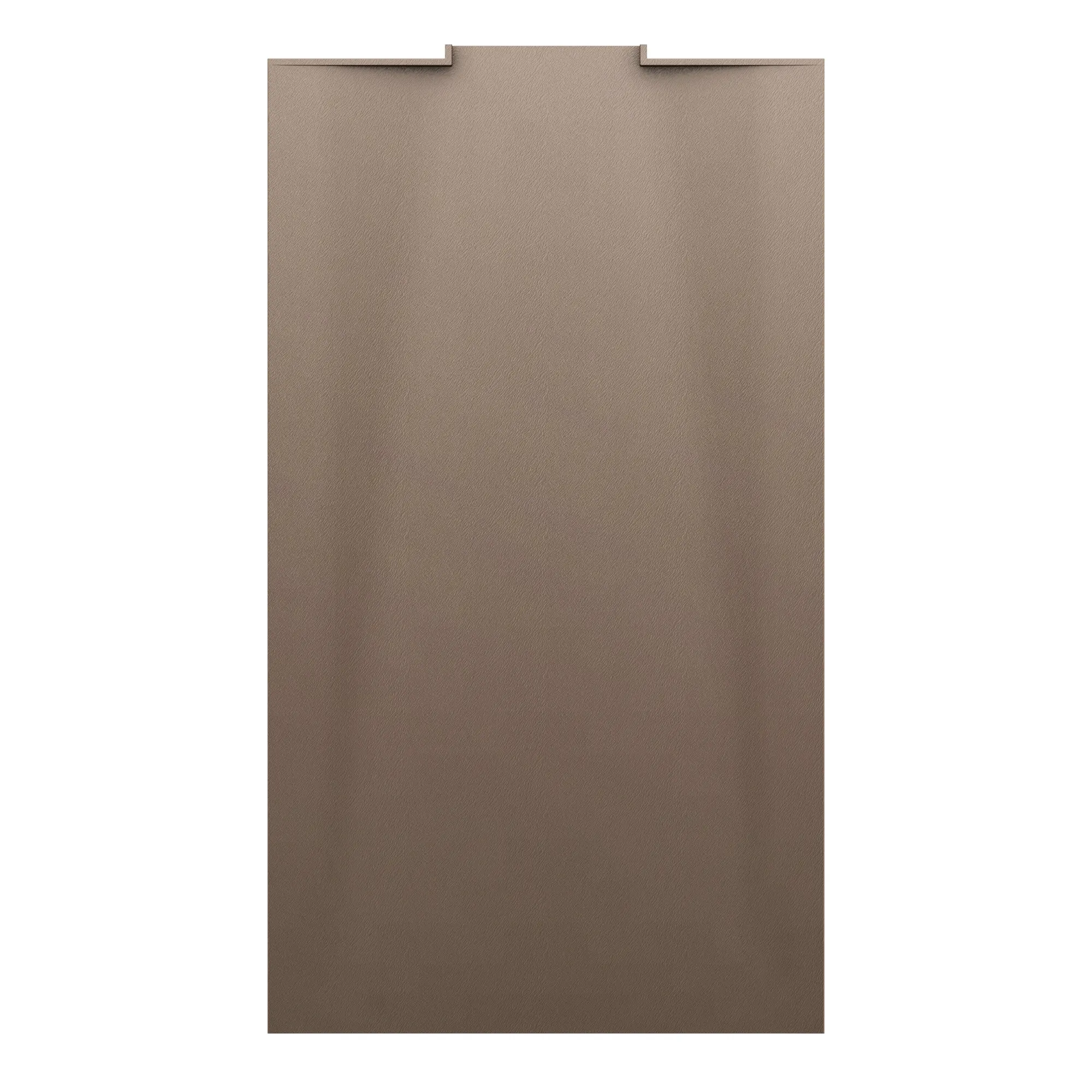 Laufen Duschwanne NIA 800x1400x34 Marbond mit Wandablauf cafe Größe: 140 × 80 cm|Farbe: Kaffee