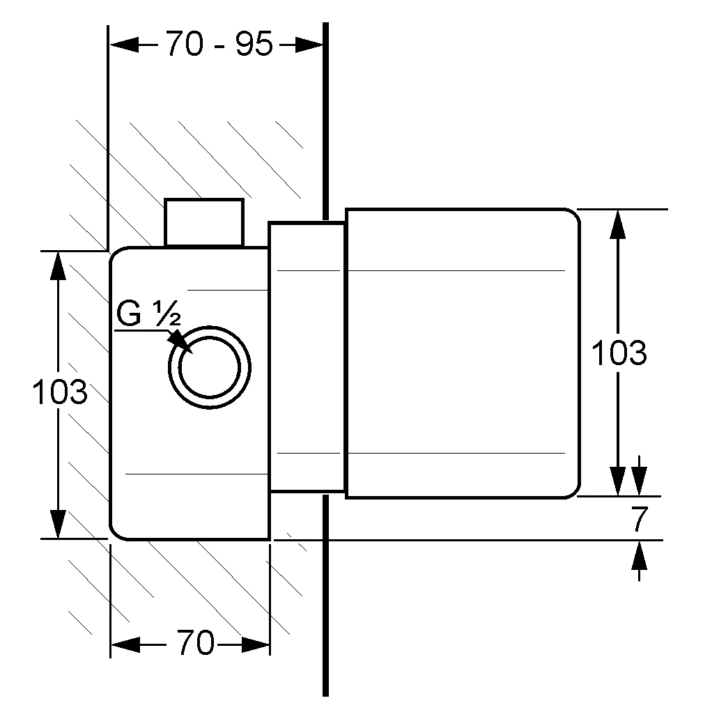 UPEinheitskörper DN 15 K41 RohbauSet neutral UPEinheitskörper DN 15 K41 RohbauSet neutral
