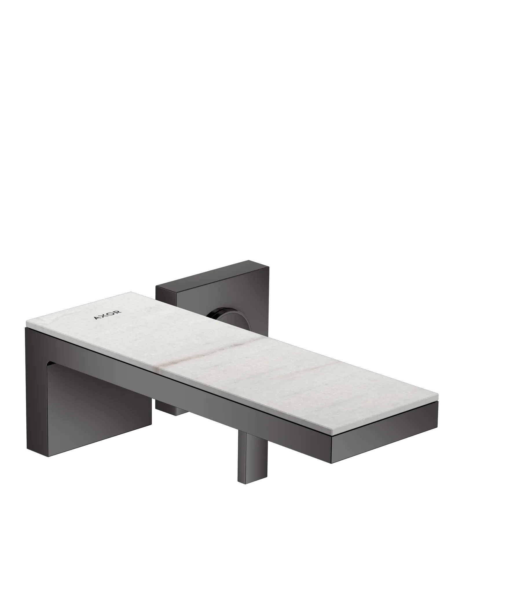 Hansgrohe AXOR MyEdition Mischer mit Platte 245 Marmor Lasa Covelano Vena Oro Hansgrohe AXOR MyEdition Mischer mit Platte 245 Marmor Lasa Covelano Vena Oro