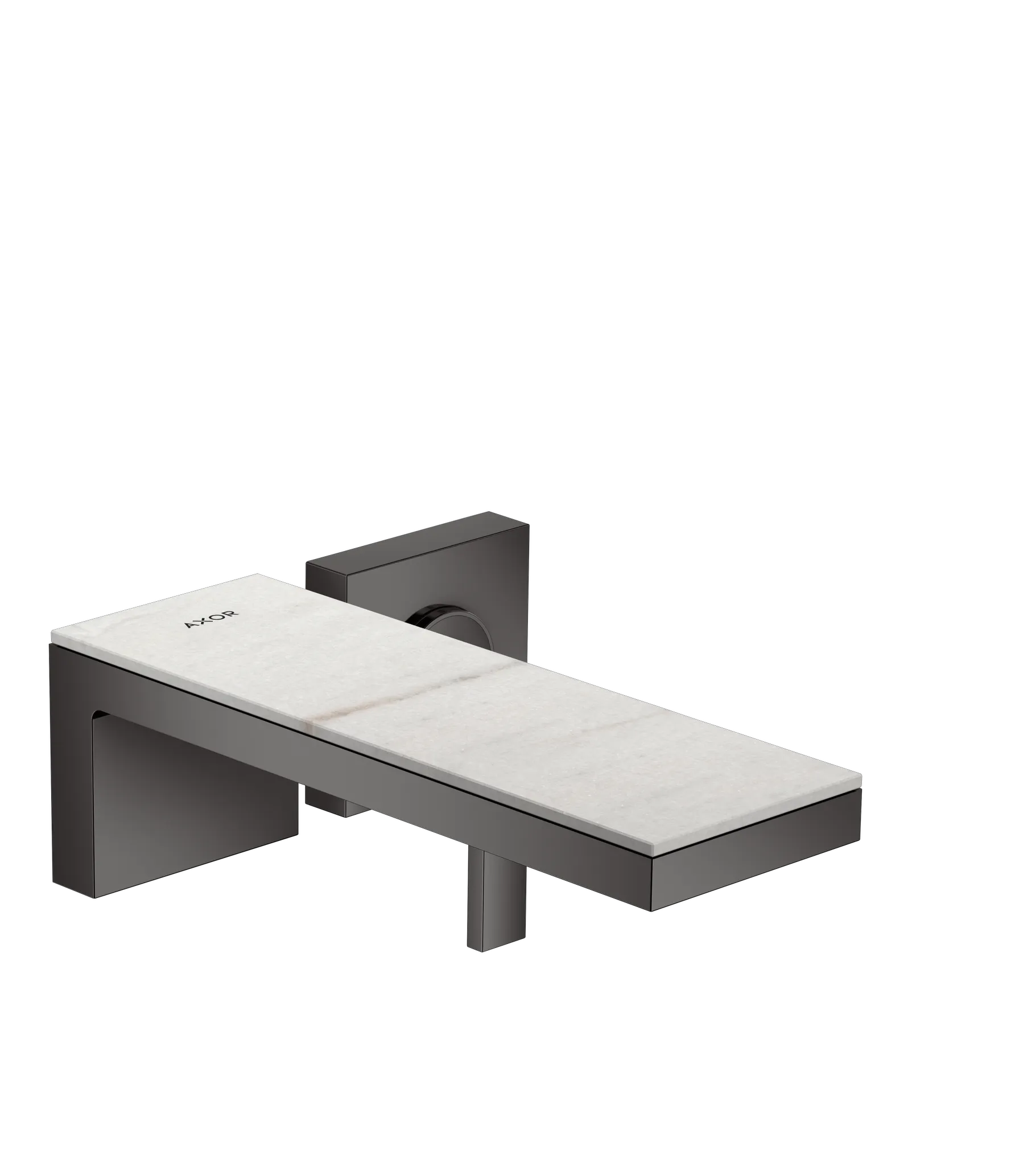 Hansgrohe AXOR MyEdition Mischer mit Platte 245 Marmor Lasa Covelano Vena Oro Hansgrohe AXOR MyEdition Mischer mit Platte 245 Marmor Lasa Covelano Vena Oro