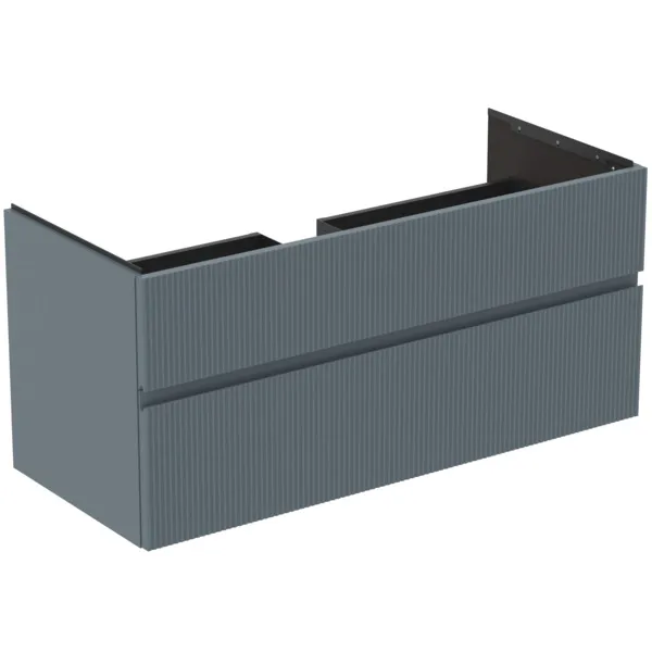 Ideal Standard Waschtischunterschrank „Finesse“ 120 × 55 × 50,5 cm Aschblau matt