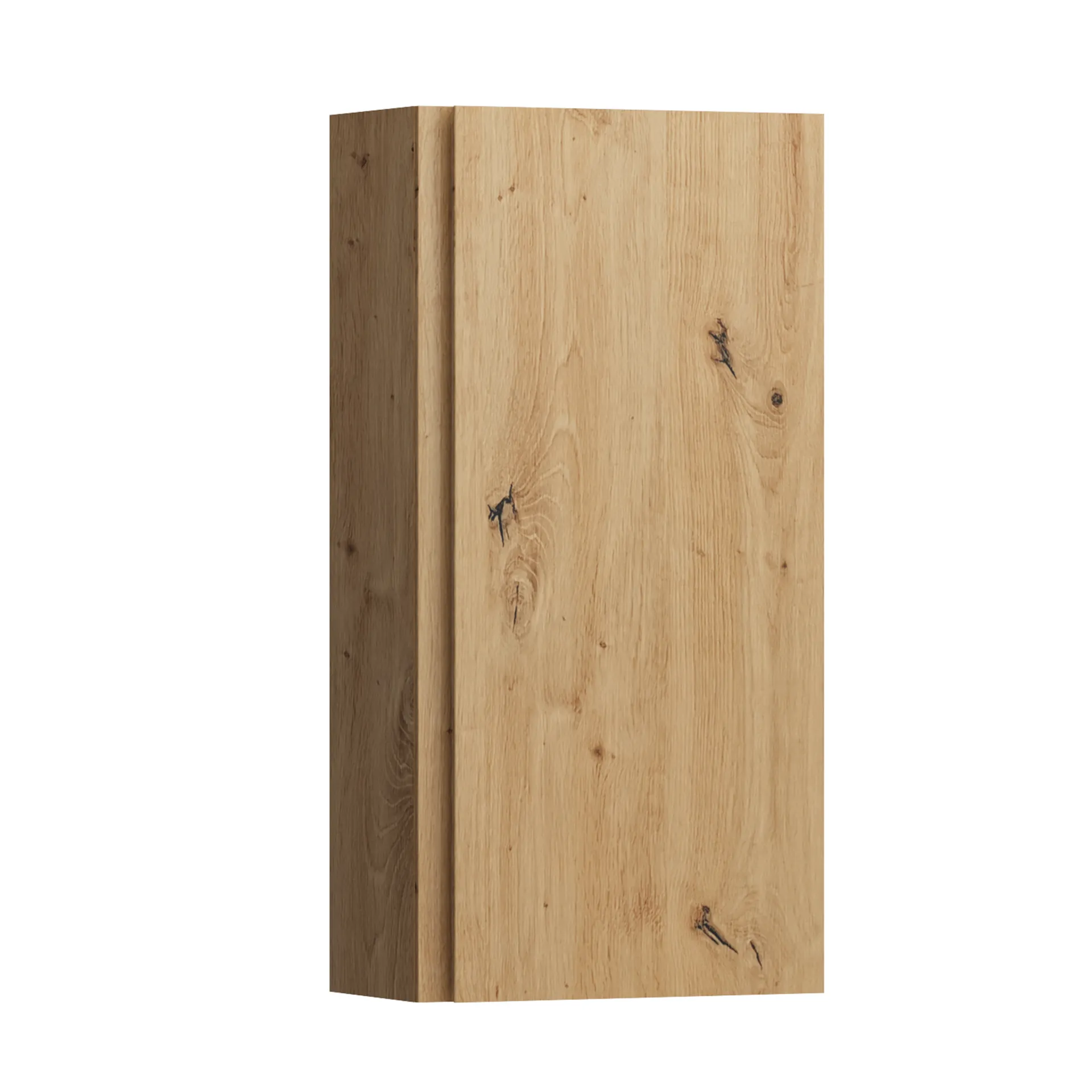 Laufen Halbhochschrank „LANI“ 353 × 700 × 184 mm Wildeiche, Anschlag rechts