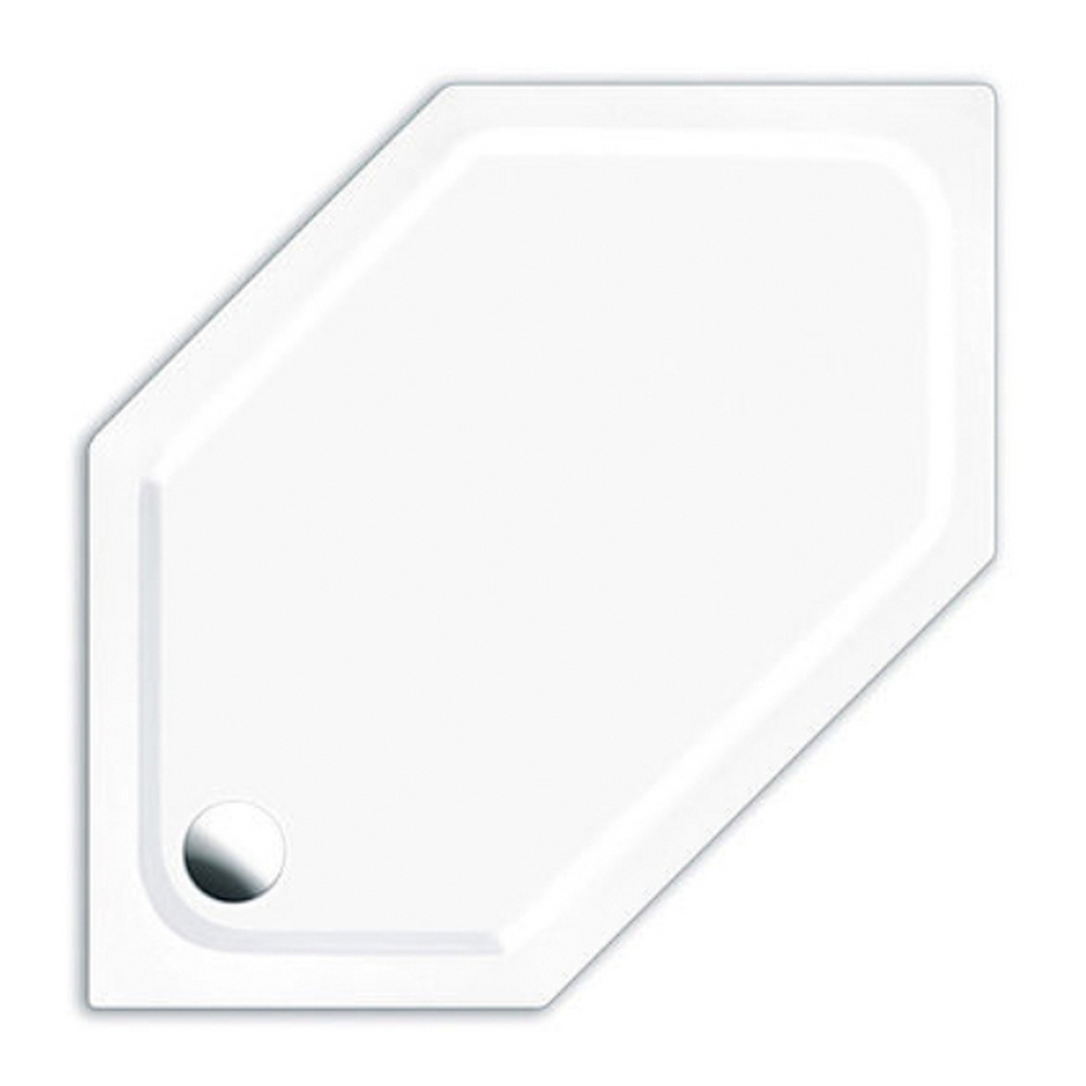 Duschwanne „Turin“ 100 × 100 cm in Weiß