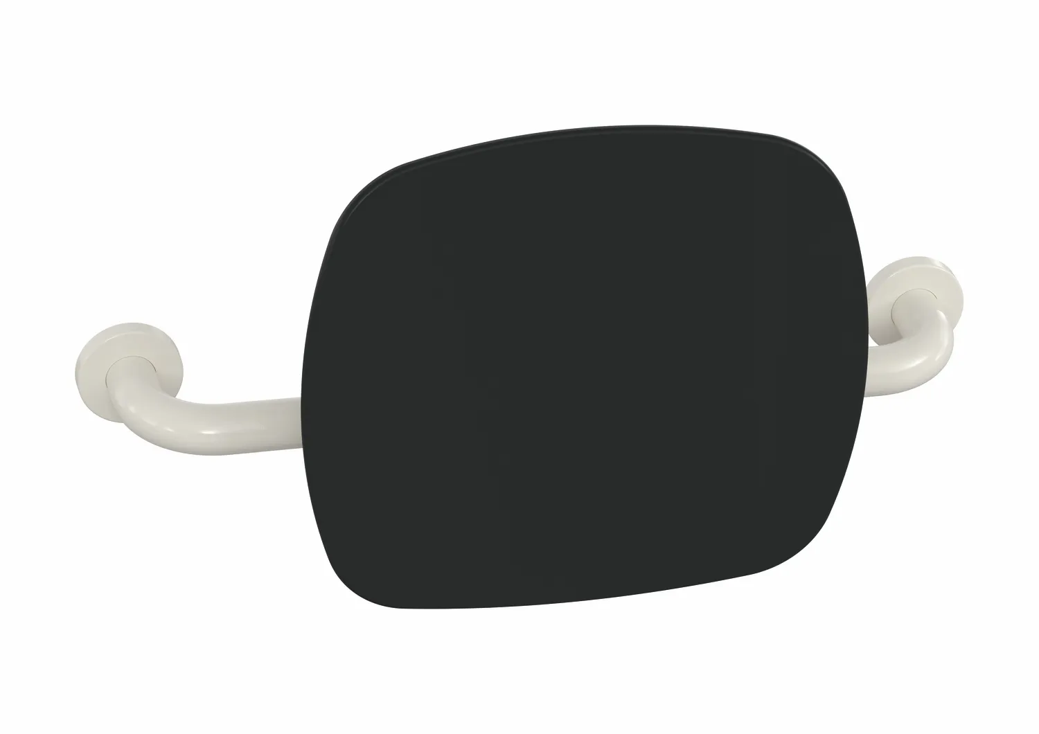 Rückenstütze BS Fb 90, WA 150mm Wandmontage reinweiß Rückenstütze BS Fb 90, WA 150mm Wandmontage reinweiß