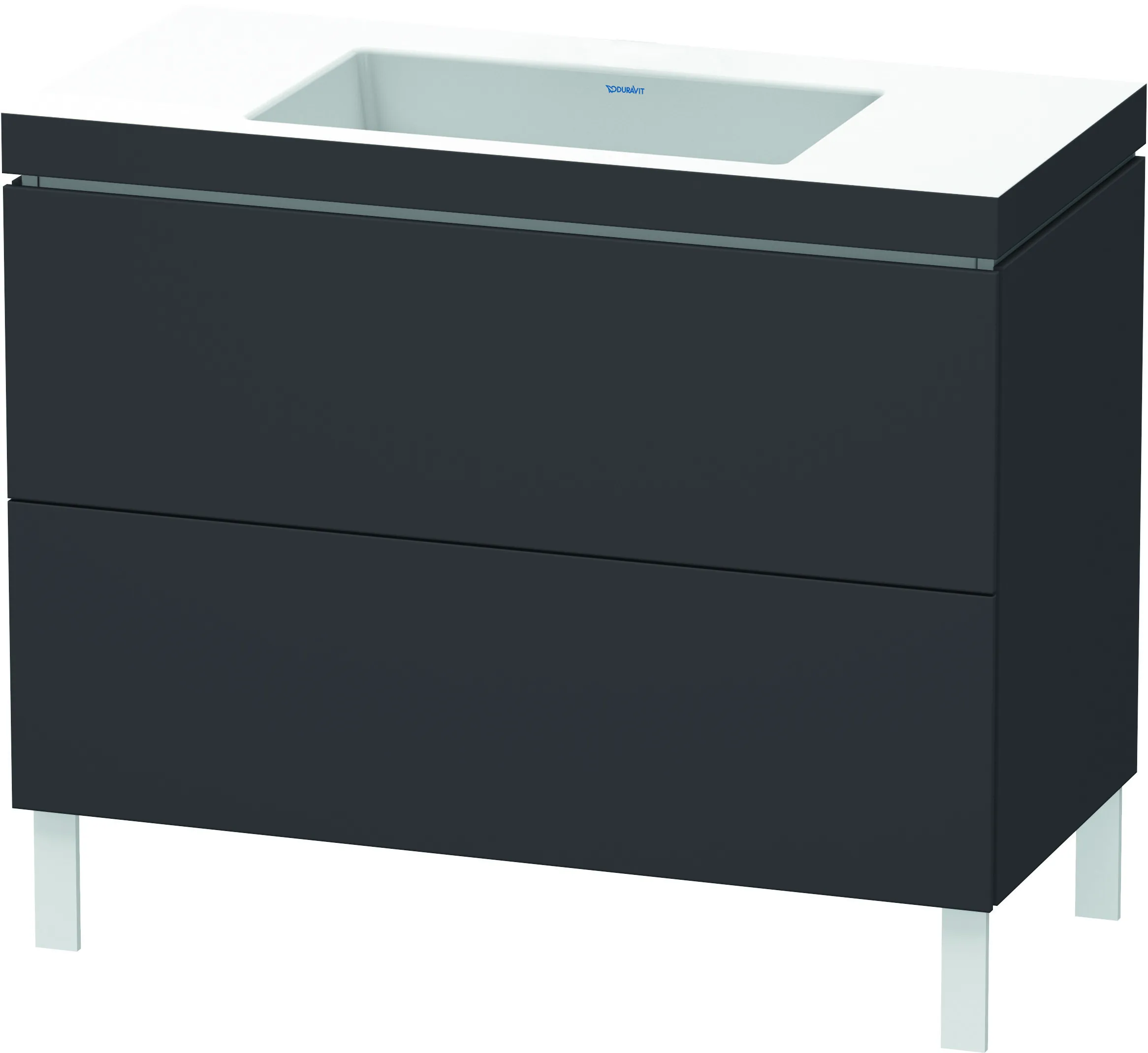 Duravit Set bodenstehend „L-Cube“ 100 × 48 × 69,8 cm Duravit Set bodenstehend „L-Cube“ 100 × 48 × 69,8 cm