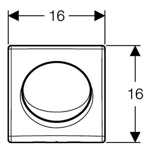 Set Urinal Subway Urinal mit Deckel und Element inklusive Urinalsteuerung