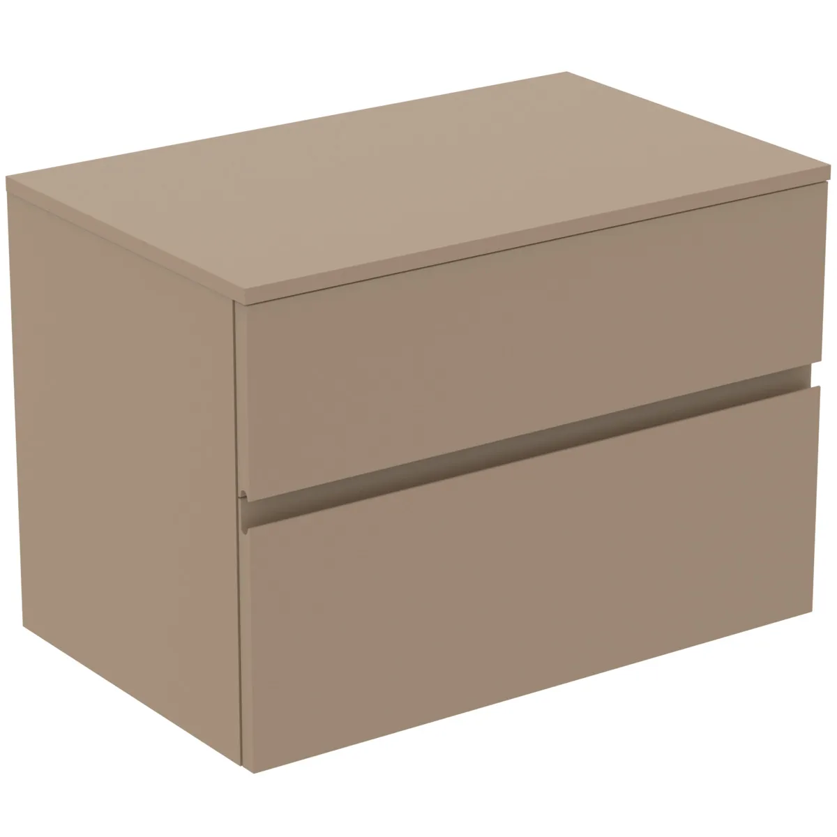 Ideal Standard Waschtischunterschrank „Finesse“ 80,2 × 55,8 × 50,5 cm Greige matt