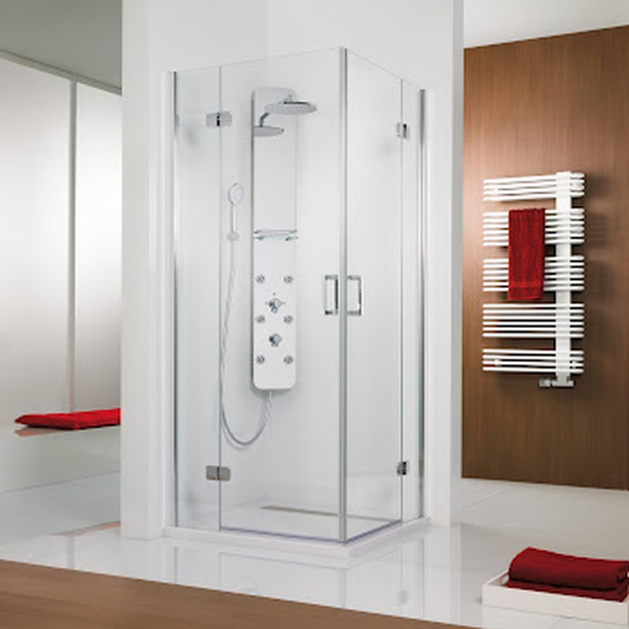 Premium Softcube Eckeinstieg, 4-teilig ( Ecklösung, 750 x 900 x 2000 mm, 50 Klar Premium Softcube Eckeinstieg, 4-teilig ( Ecklösung, 750 x 900 x 2000 mm, 50 Klar