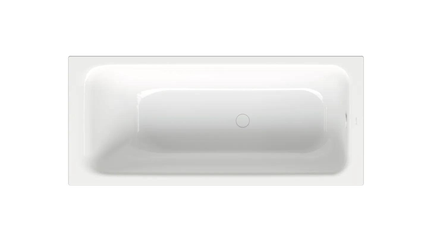 BetteSelect Badewanne Rechteck, weiß, 1600 x 700 mm, 420/30 mm Höhe, Einbau mit Unterbau, schallreduzierende Antidröhn-Matte inklusive