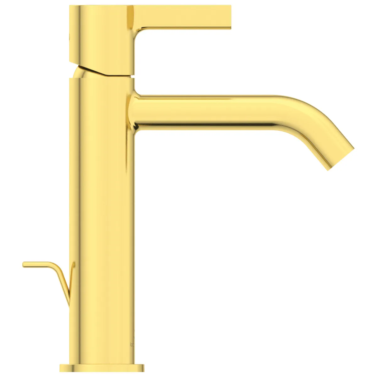 Ideal Standard Waschischarmatur Joy Grande Ausladung 135mm mit Ablaufgarnitur Brushed Gold Ideal Standard Waschischarmatur Joy Grande Ausladung 135mm mit Ablaufgarnitur Brushed Gold