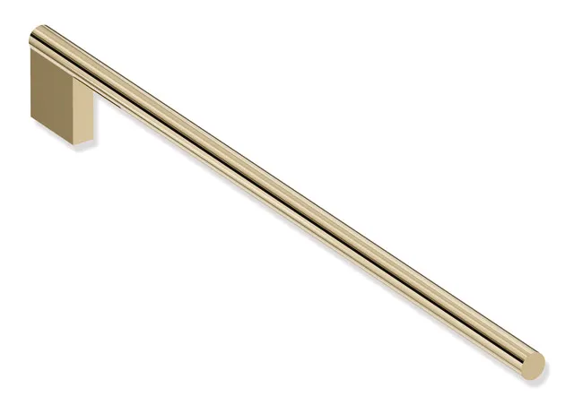 Handtuchhalter, Edelstahl, PVD, Länge 445 mm, Haltearmdurchmesser 15 mm, in Farbe CK (Messing glänzend) Handtuchhalter, Edelstahl, PVD, Länge 445 mm, Haltearmdurchmesser 15 mm, in Farbe CK (Messing glänzend)