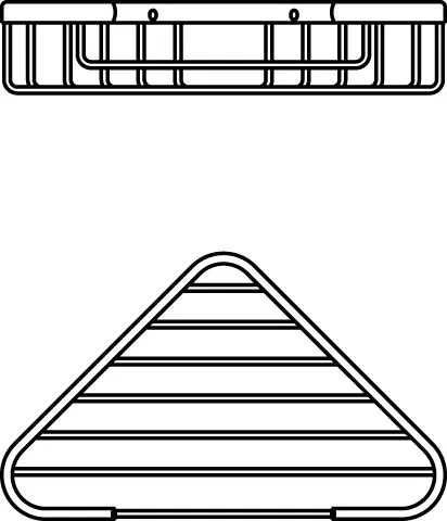 Ideal Standard Seifenhalter „IOM“, Befestigung verdeckt 21,1 × 4,4 × 12,7 cm