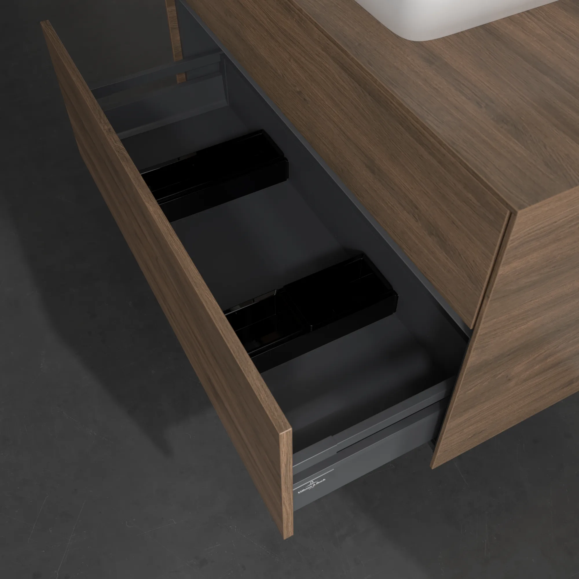 Villeroy & Boch Waschbeckenunterschrank Collaro C10900, Arizona Oak, 1000x548x500 mm, 2 Auszüge mit SoftClosing, mittiges Waschbecken Villeroy & Boch Waschbeckenunterschrank Collaro C10900, Arizona Oak, 1000x548x500 mm, 2 Auszüge mit SoftClosing, mittiges Waschbecken