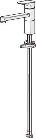 Hansa Einhand-Küchenarmatur „Basic“ Ausladung 223 mm in chrom Hansa Einhand-Küchenarmatur „Basic“ Ausladung 223 mm in chrom