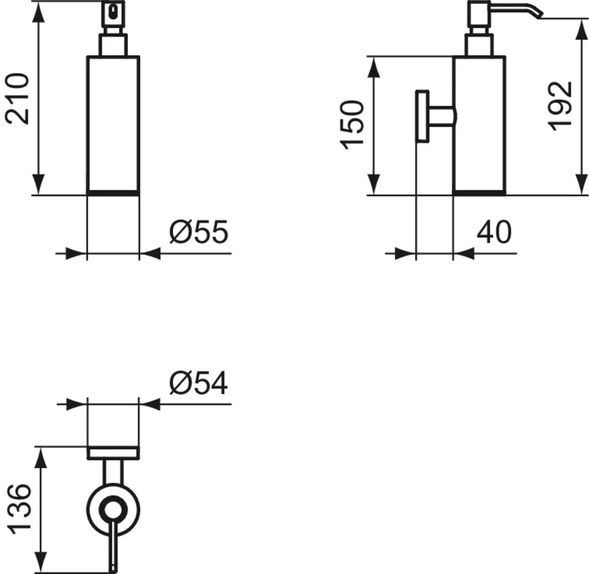 Lotionspender Connect Chrom Lotionspender Connect Chrom