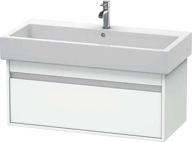 Duravit Waschtischunterschrank wandhängend „Ketho“ 95 × 41 × 44 cm Weiß Matt Duravit Waschtischunterschrank wandhängend „Ketho“ 95 × 41 × 44 cm Weiß Matt
