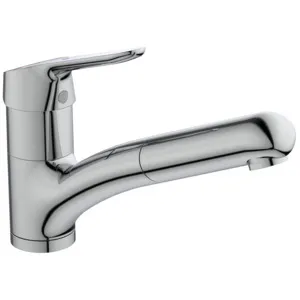 Küchenarmatur Ceraflex, mit herausziehbare Handbrause, Ausladung 210mm, Chrom Küchenarmatur Ceraflex, mit herausziehbare Handbrause, Ausladung 210mm, Chrom