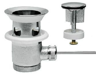 Zugstangen-Ablaufgarnitur - 1" 1/4 - ohne Zugstange - chrom Zugstangen-Ablaufgarnitur - 1" 1/4 - ohne Zugstange - chrom