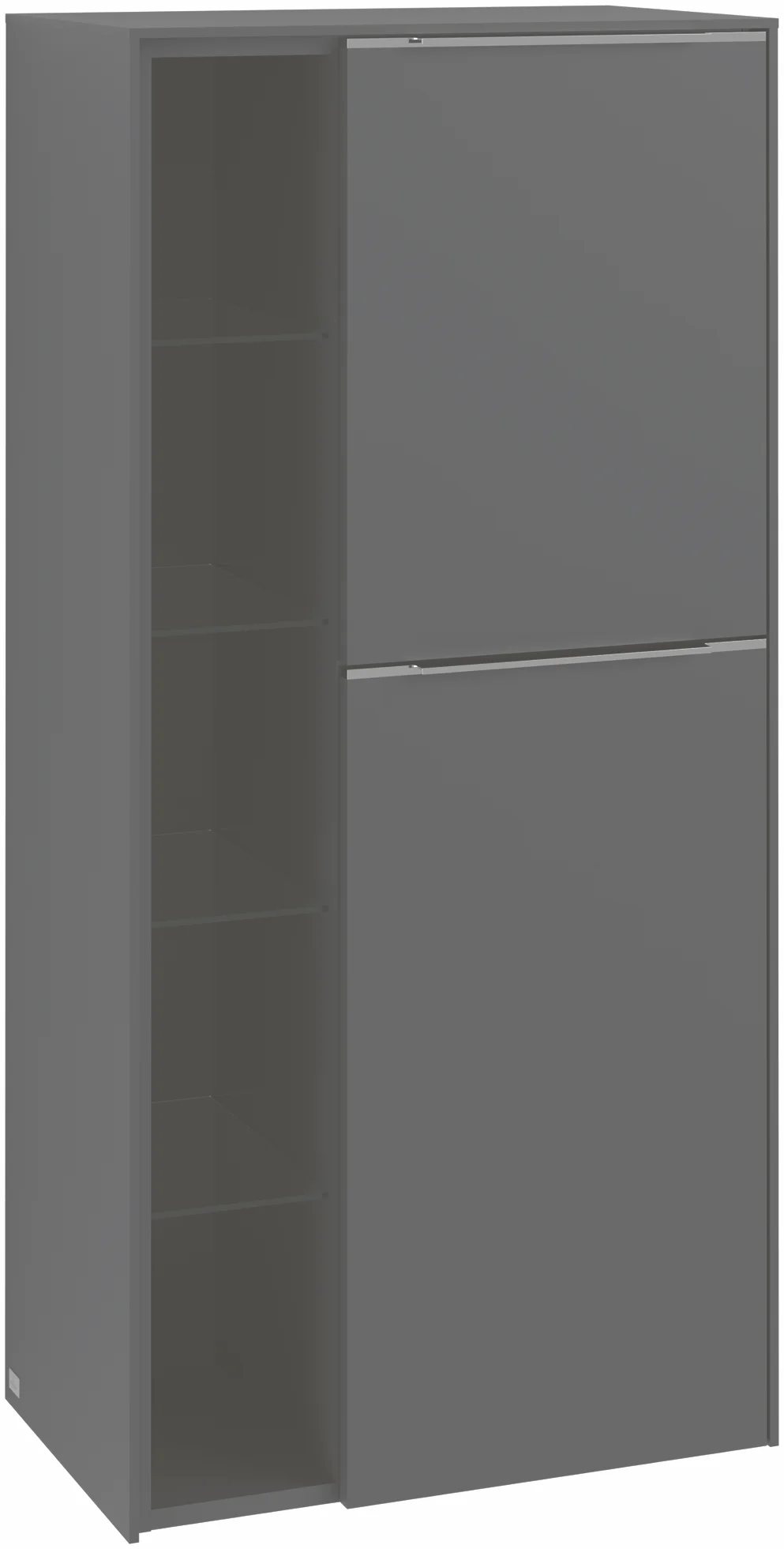 Villeroy & Boch Subway 3.0 Mittelschrank C59901, 574 x 1200 x 362 mm, Anschlag (Scharnier) rechts, Black Oak
