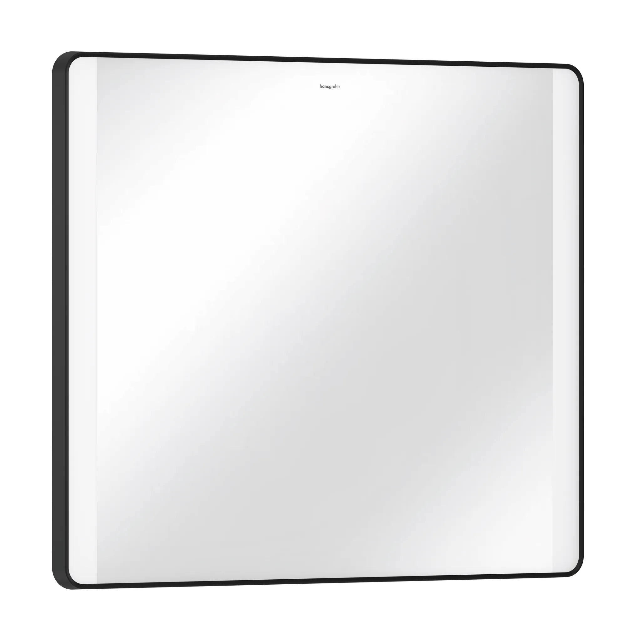 Hansgrohe Xarita Lite Q Spiegel mit seitlicher LED-Beleuchtung, 800x700x30 mm, Mattschwarz Hansgrohe Xarita Lite Q Spiegel mit seitlicher LED-Beleuchtung, 800x700x30 mm, Mattschwarz