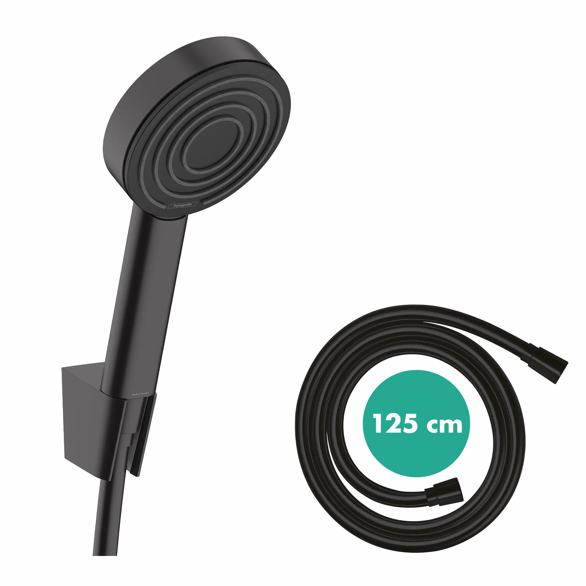 Hansgrohe Pulsify S 105 1jet Brausenset, Mattschwarz Hansgrohe Pulsify S 105 1jet Brausenset, Mattschwarz