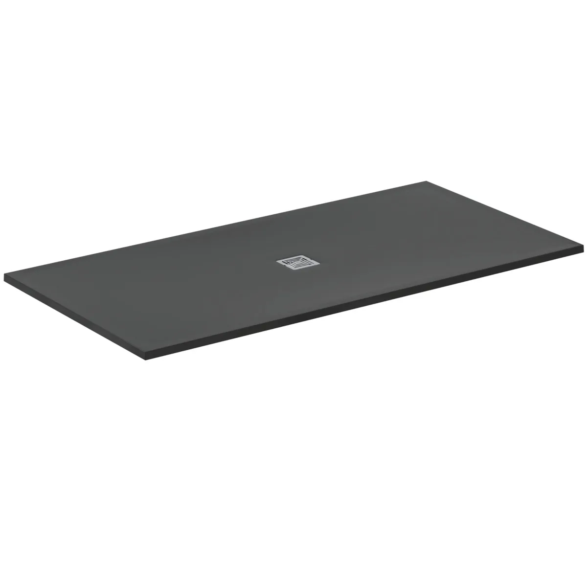 Ideal Standard Duschwanne „UltraFlatS+“ 100 × 200 cm in Schiefer