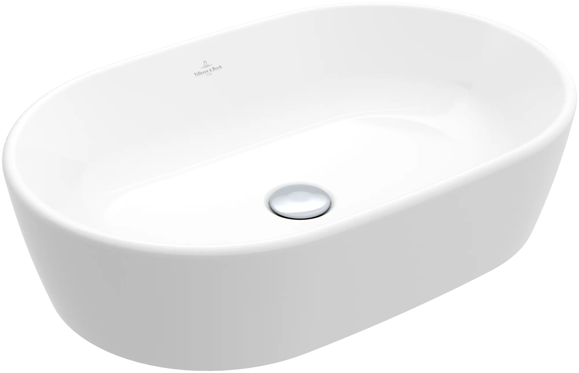 Villeroy & Boch Aufsatzwaschtisch „Architectura“ 600 × 400 × 155 mm, ohne Hahnlochbohrung in Weiß Alpin Villeroy & Boch Aufsatzwaschtisch „Architectura“ 600 × 400 × 155 mm, ohne Hahnlochbohrung in Weiß Alpin