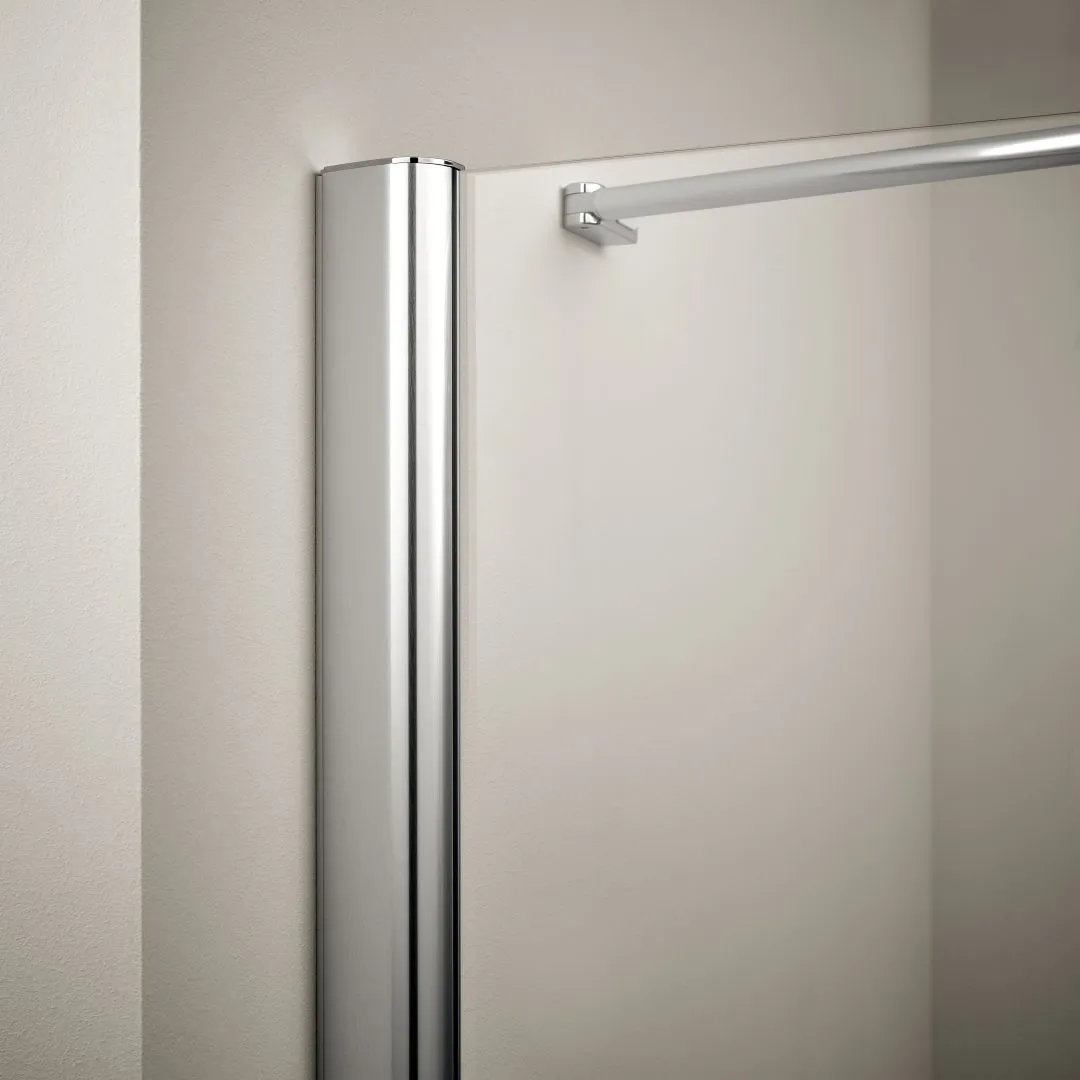 Kermi Duschtür Pendeltür 1-flügelig mit Festfeld rechts für Ecke „PEGA“ Glas Klar, Profile Silber Hochglanz, BV: 1005 - 1030 mm GAK: 990 - 1015 mm WE: 1015 - 1040 mm H: 1850 mm Kermi Duschtür Pendeltür 1-flügelig mit Festfeld rechts für Ecke „PEGA“ Glas Klar, Profile Silber Hochglanz, BV: 1005 - 1030 mm GAK: 990 - 1015 mm WE: 1015 - 1040 mm H: 1850 mm