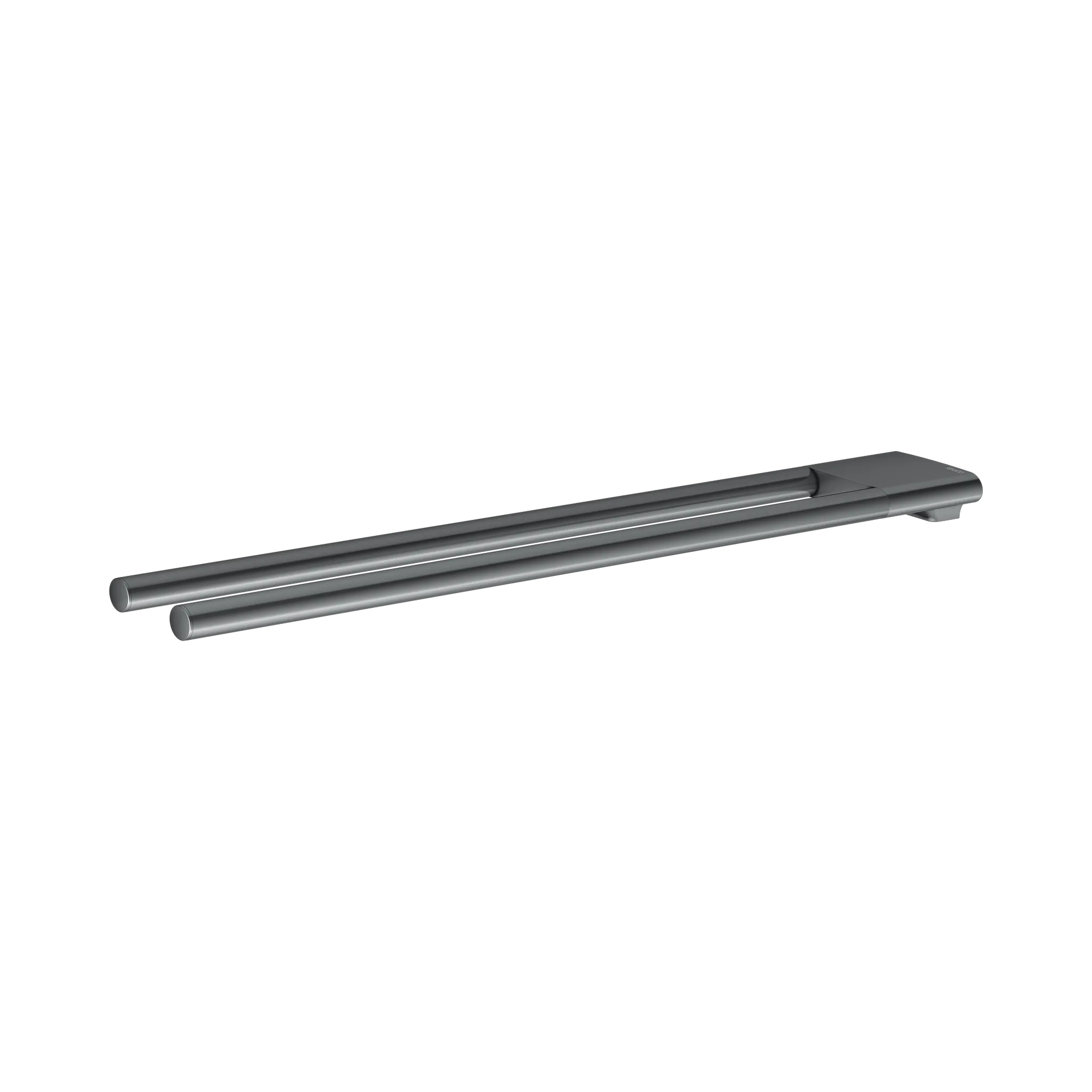 Edition 400 Handtuchhalter 450 mm Schwarzchrom gebürstet Handtuchhalter Edition 400 11518,fest 2-tlg., 450 mm, Schwarzchrom gebürstet