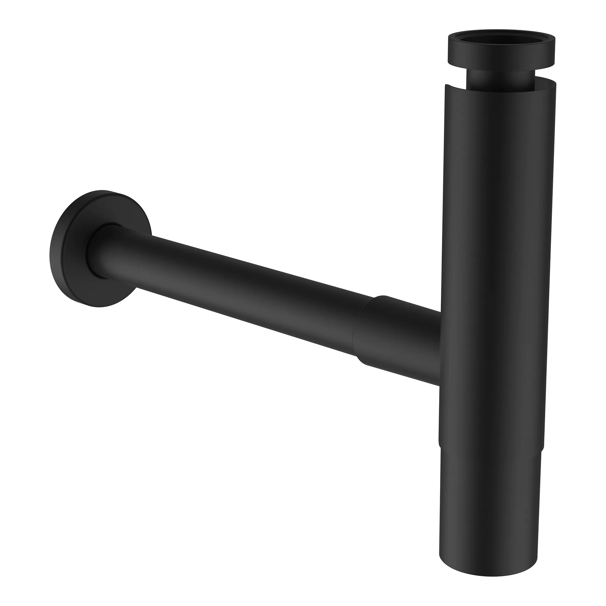 Design Siphon, PVD Titanschwarz matt Design Siphon, PVD Titanschwarz matt