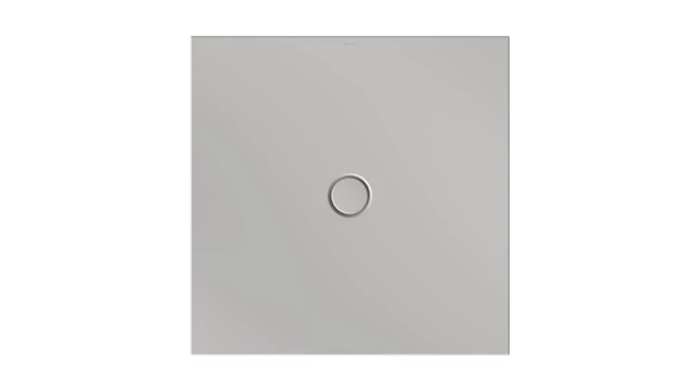 Bette quadrat Duschwanne „BetteFloor“ 100 × 100 cm in Dust