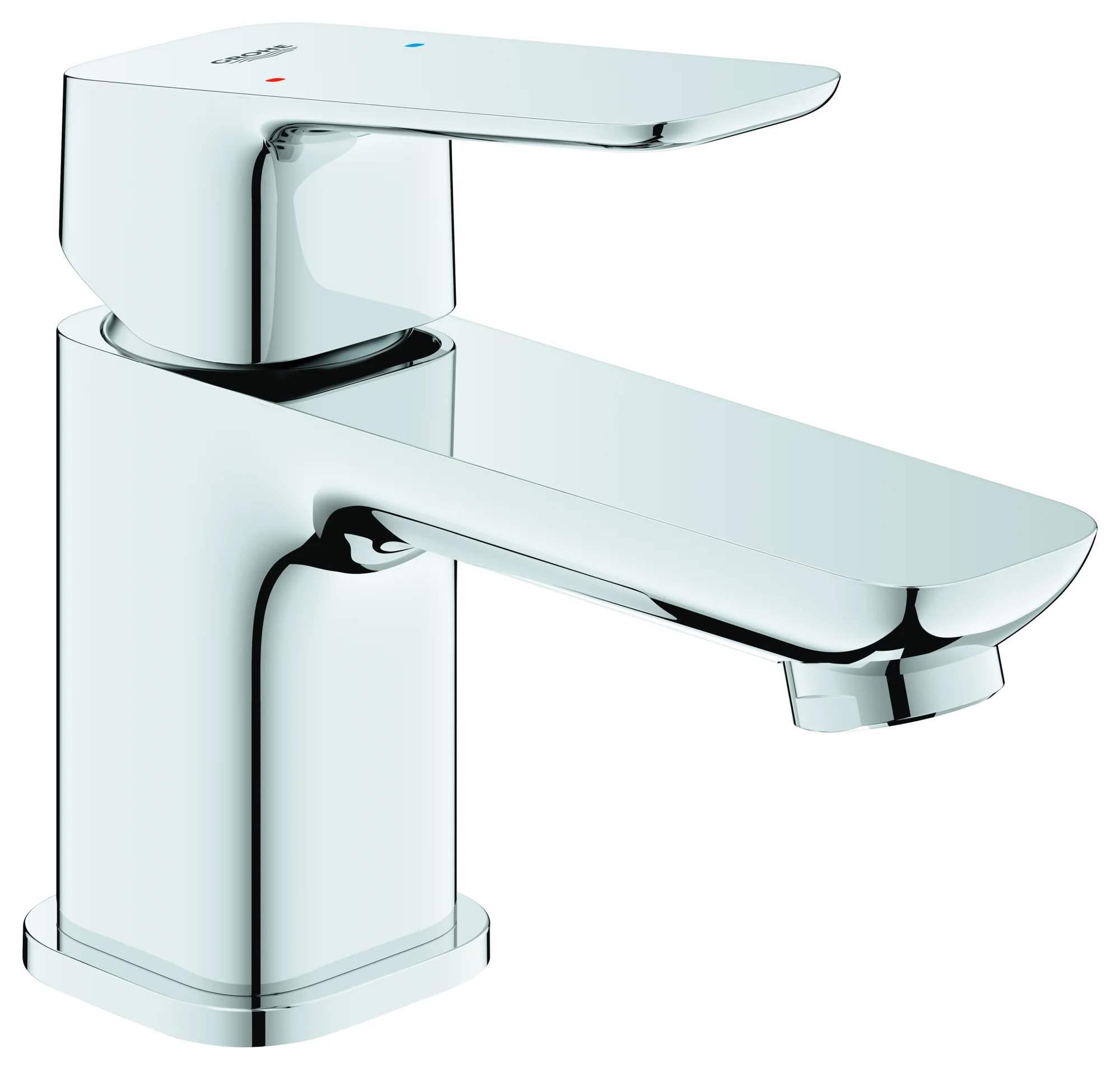 Waschtischarmatur „Cubeo“ Ausladung 105 mm in chrom Waschtischarmatur „Cubeo“ Ausladung 105 mm in chrom