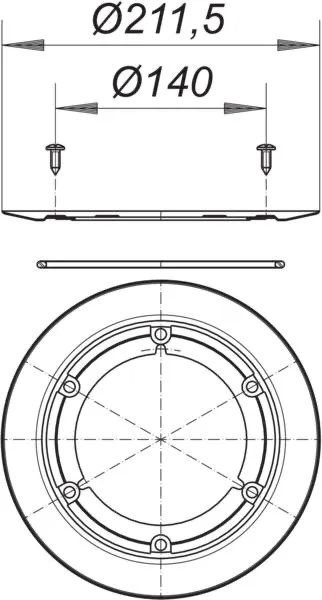 Edelstahl-Flanschring S 10 Edelstahl-Flanschring S 10