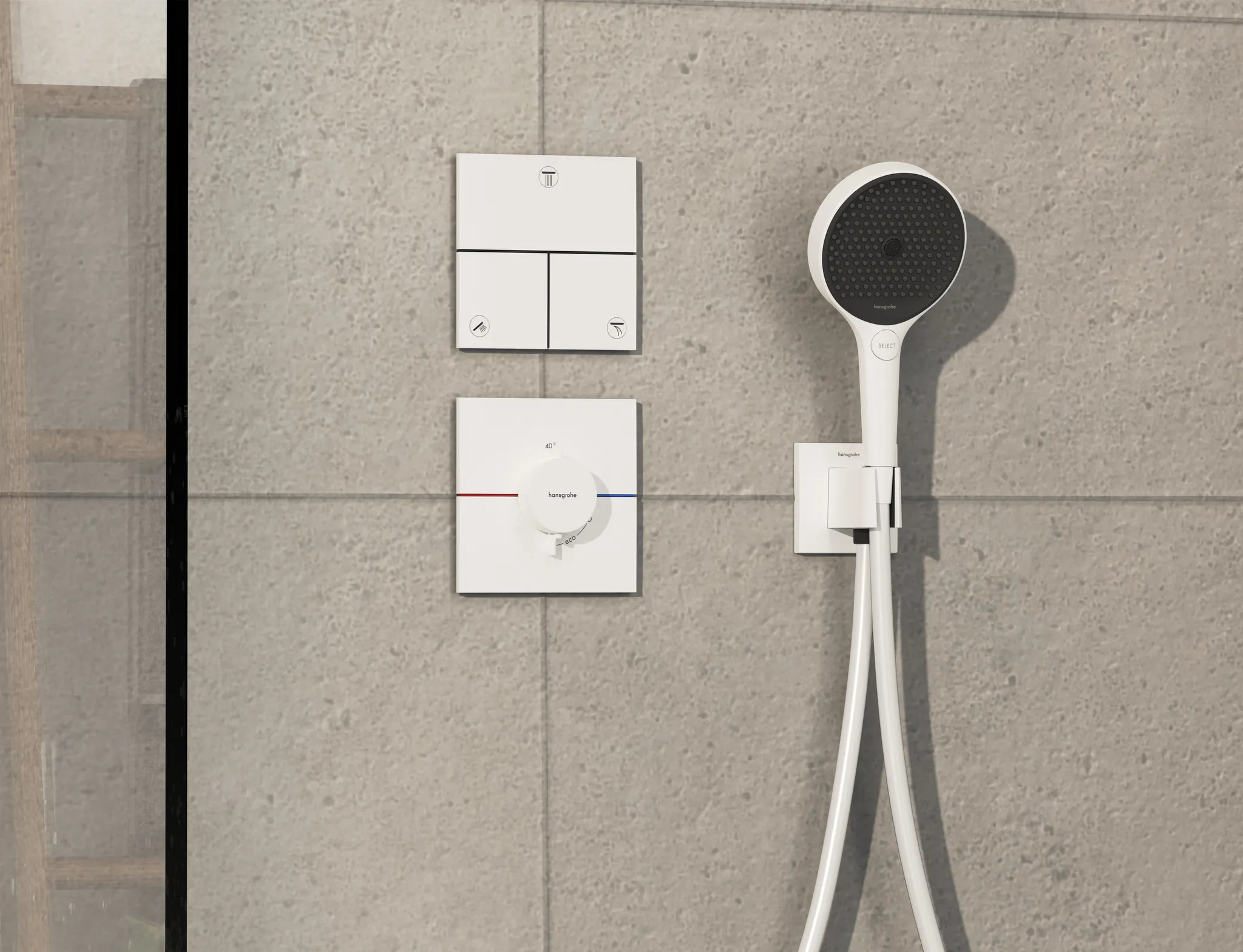 ShowerSelect Comfort E Ventil Unterputz für 3 Verbraucher Chrom ShowerSelect Comfort E Ventil Unterputz für 3 Verbraucher Chrom