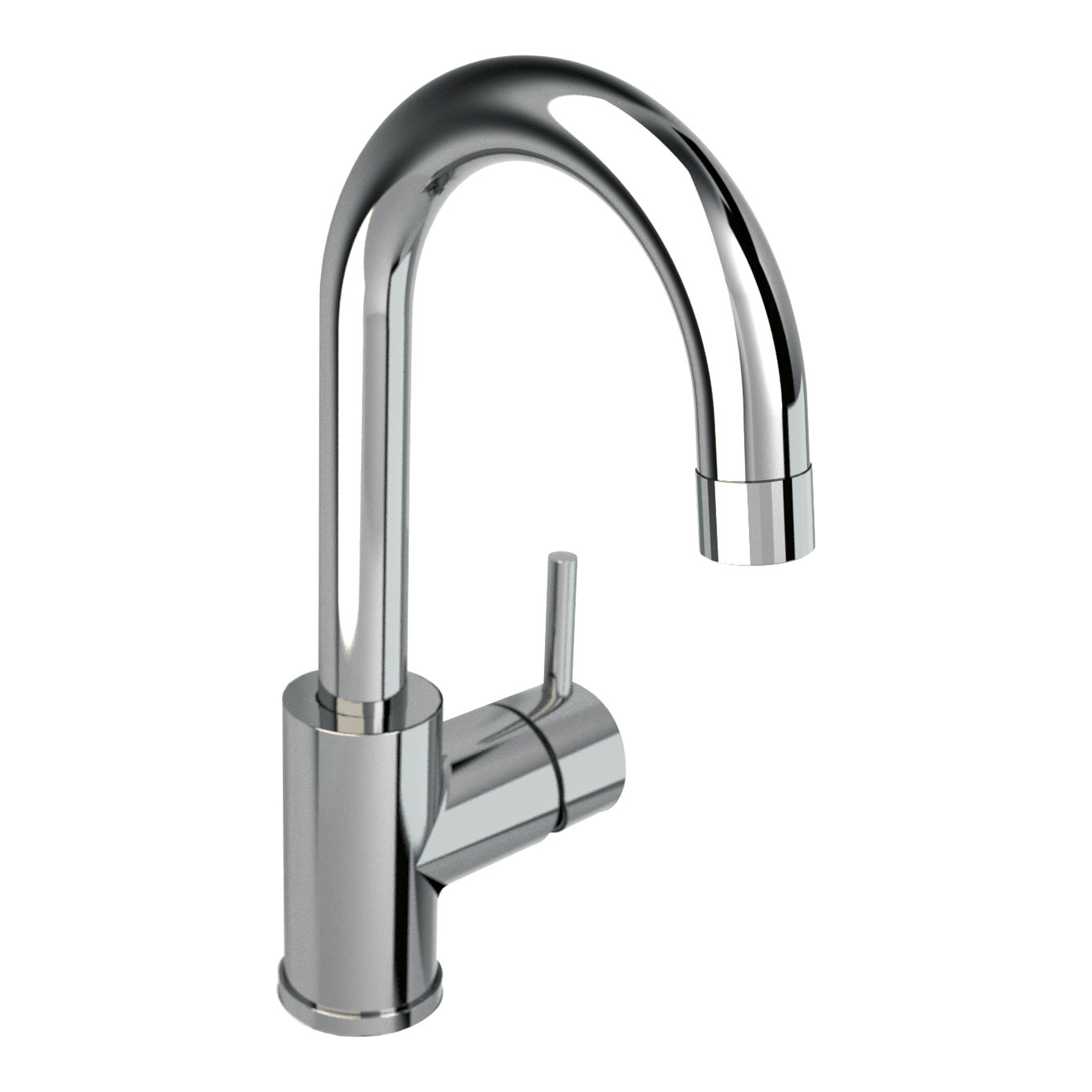 Waschtisch-Einhebelmischer ⌀ 4,6 × 27 cm Ausladung 128 mm Waschtisch-Einhebelmischer ⌀ 4,6 × 27 cm Ausladung 128 mm