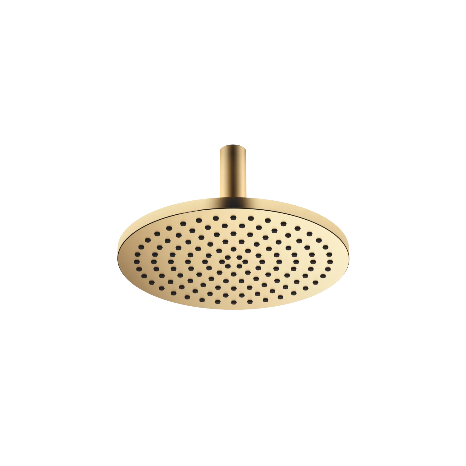 Dornbracht Regenbrause SERIENSPEZIFISCH, 300 mm Durchmesser, Gold gebürstet PVD, mit Deckenanbindung FlowReduce