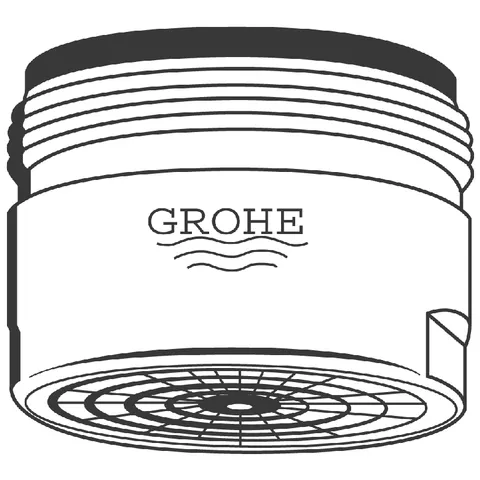 GROHE Mousseur 13927 Durchflussklasse C 30l/min 3 bar AG M28x1 chrom GROHE Mousseur 13927 Durchflussklasse C 30l/min 3 bar AG M28x1 chrom