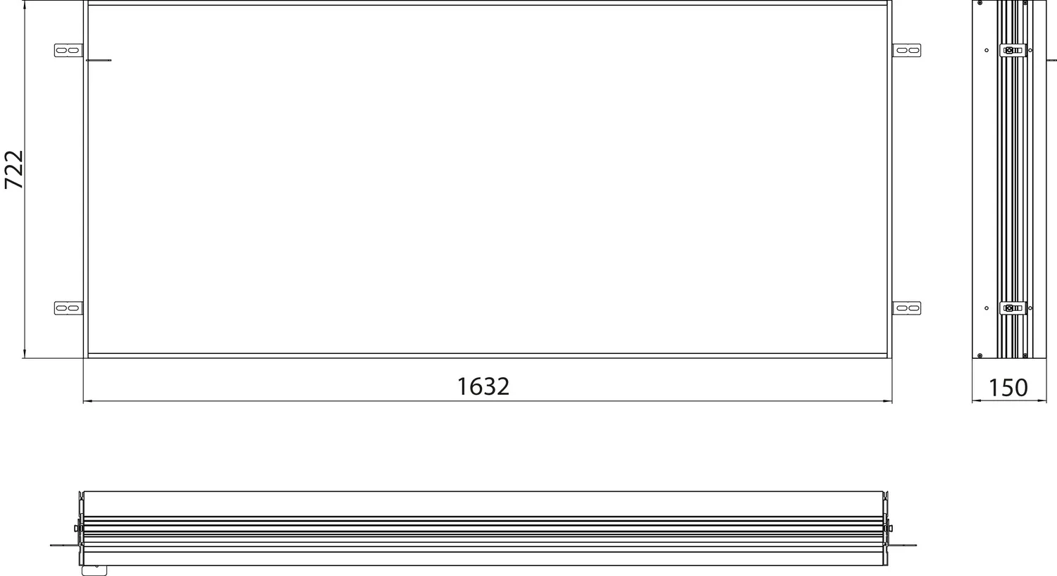 emco Spiegelschrank „loft“ 1632 × 722 × 150 mm emco Spiegelschrank „loft“ 1632 × 722 × 150 mm