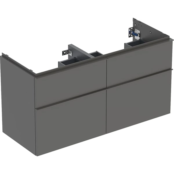 Geberit Waschtischunterschrank „iCon“ lava / lackiert matt