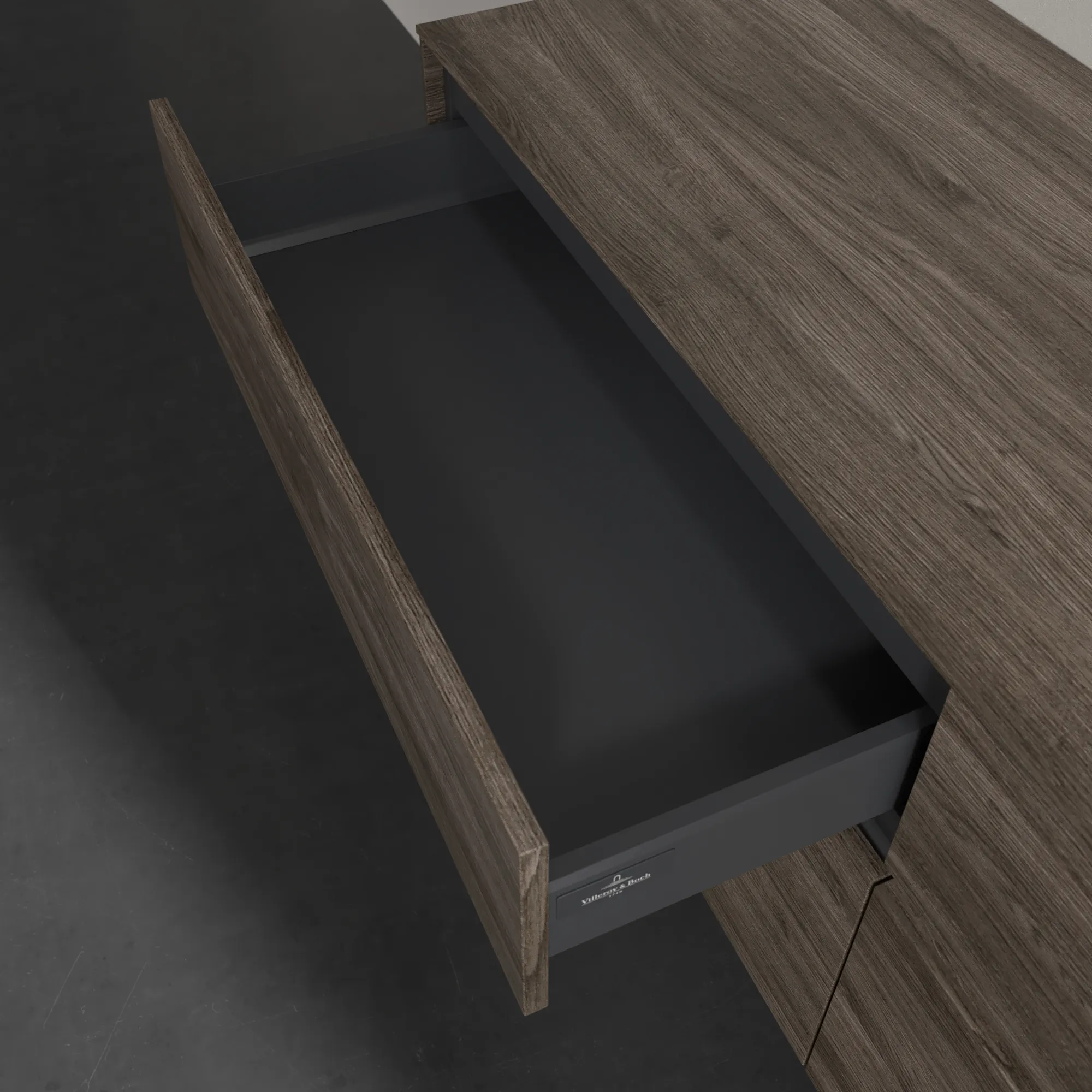 Villeroy & Boch Collaro Waschbeckenunterschrank 1600x548x500mm Stone Oak