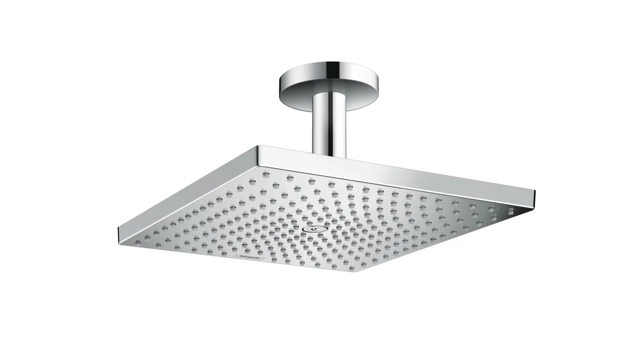 Hansgrohe Raindance E Kopfbrause 300x300 mm, Chrom, Deckenmontage, EcoSmart 7,4 l/min