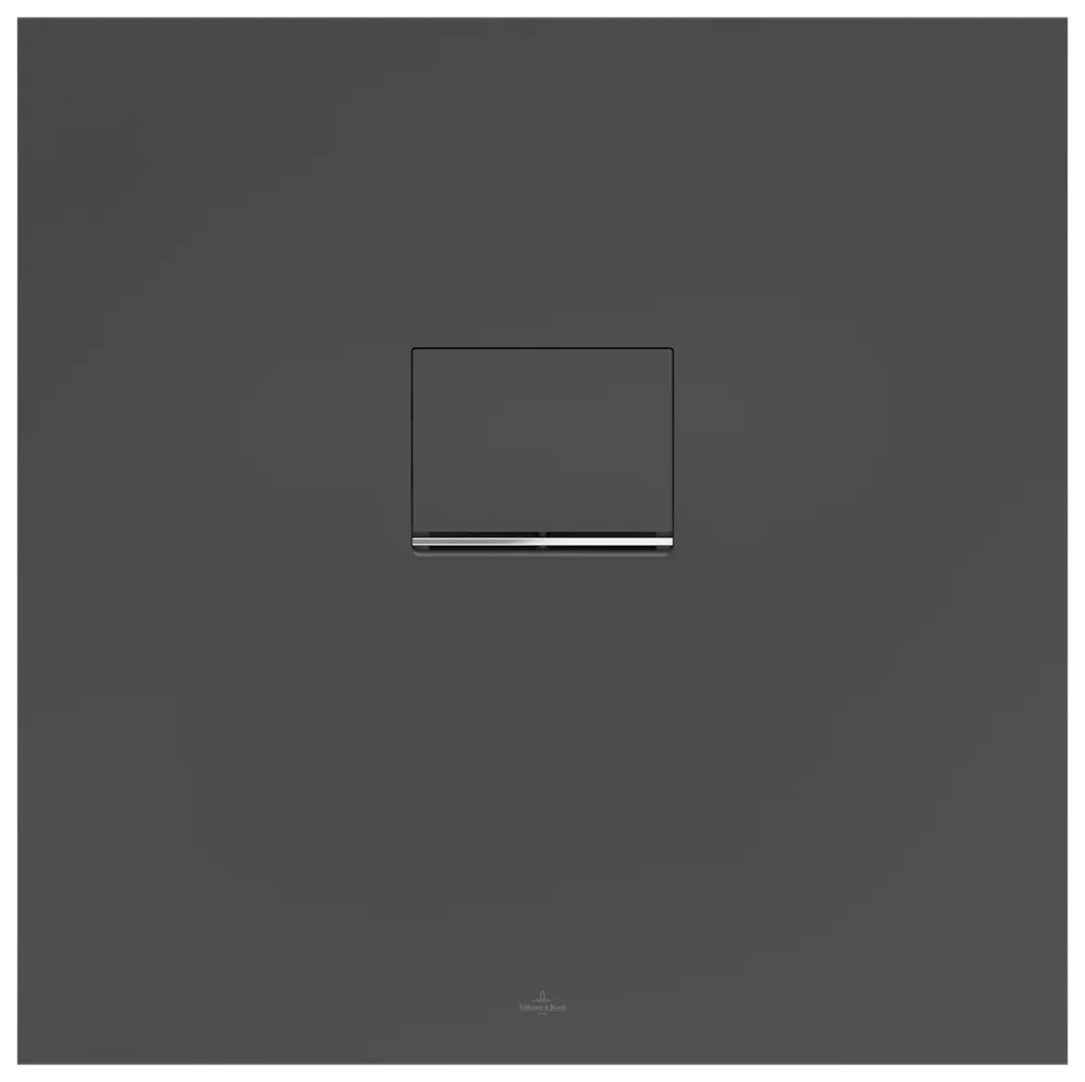 Villeroy & Boch Duschwanne Squaro Infinity, quadratisch, Anthracite, 800x800x40 mm, Quaryl, matt, mit Rutschhemmung Antirutschklasse C Villeroy & Boch Duschwanne Squaro Infinity, quadratisch, Anthracite, 800x800x40 mm, Quaryl, matt, mit Rutschhemmung Antirutschklasse C