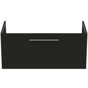 Ideal Standard Waschtischunterschrank „i.lifeB“ 100 × 44 × 50,5 cm Carbongrau matt
