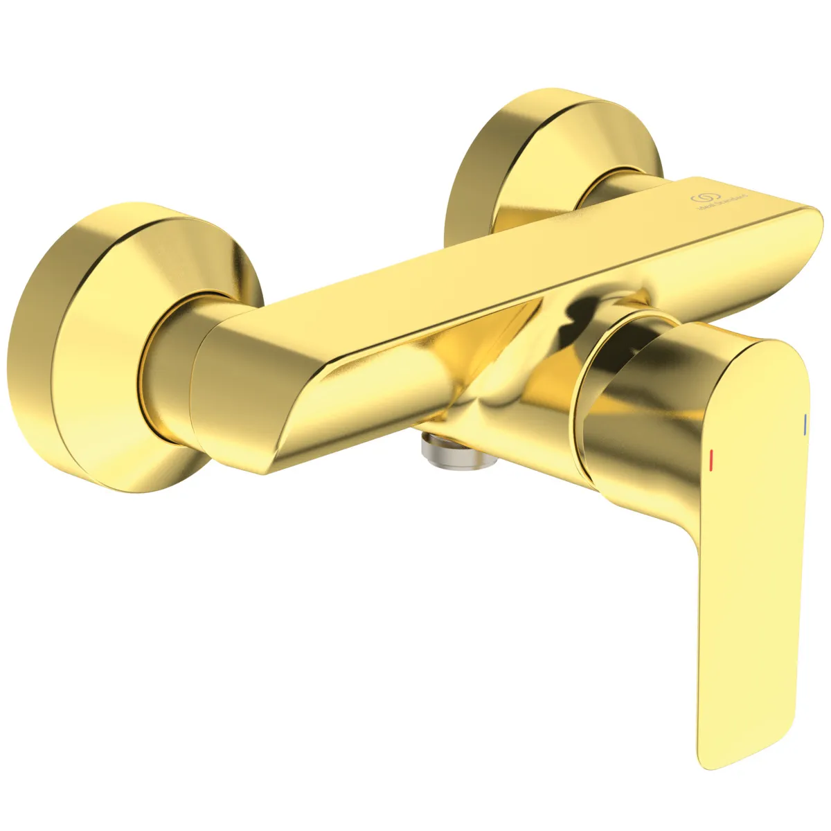 Brausearmatur Aufputz Connect Air, Ausladung 41mm, Brushed Gold Brausearmatur Aufputz Connect Air, Ausladung 41mm, Brushed Gold
