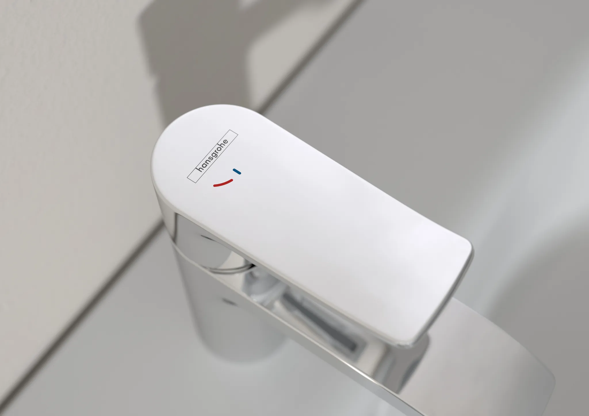 Hansgrohe Mischer Metris 2011 Einhebel-Waschtischmischer 110 CoolStart mit Zugstangen-Ablaufgarnitur, Chrom
