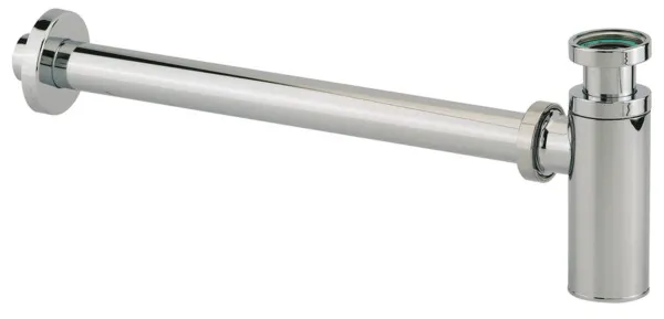 Designsiphon Extra lang maximal 380mm Chrom Designsiphon Extra lang maximal 380mm Chrom