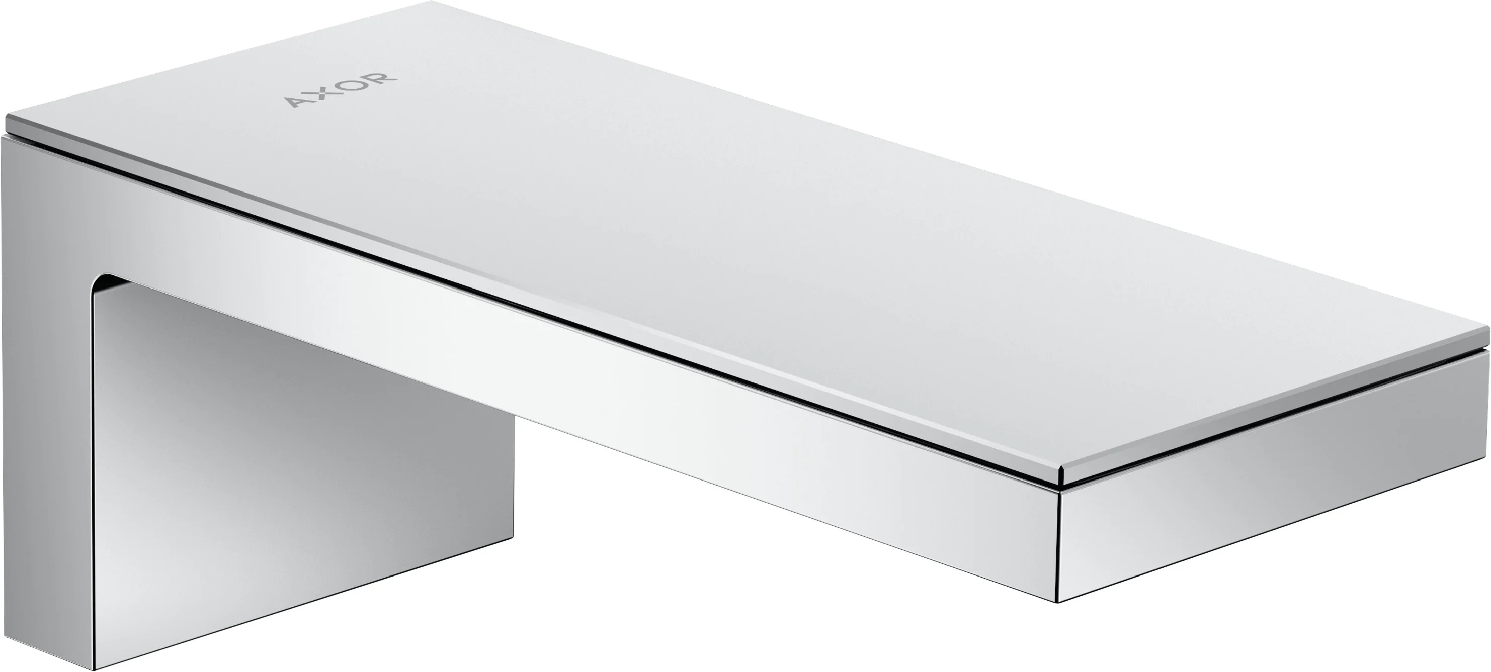 Hansgrohe AXOR MyEdition Wanneneinlauf ohne Platte, Chrom, Ausladung 176 mm, Wandmontage, max. Durchfluss 24 l/min bei 3 bar, Anschluss DN15