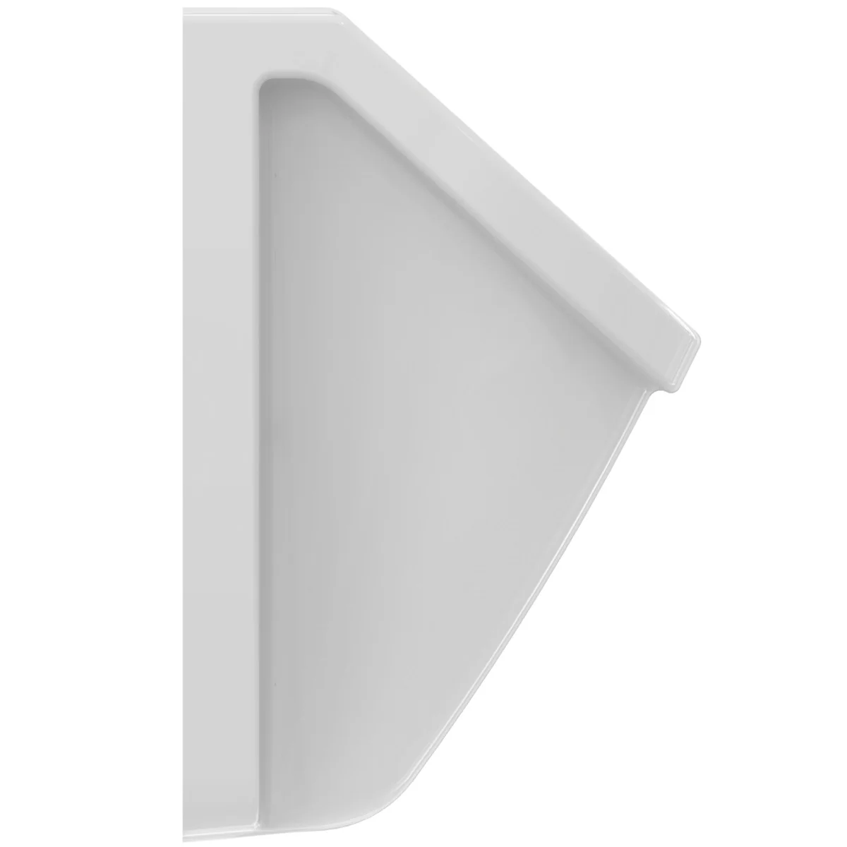 Ideal Standard Eurovit Urinal, weiß, Zulauf von hinten